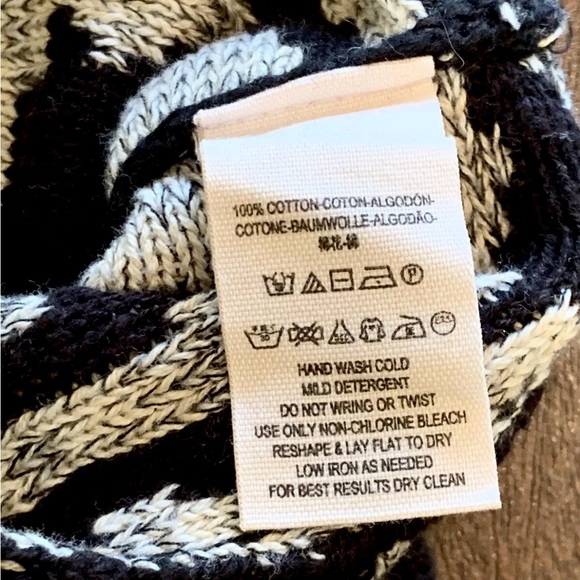 Free People Black Grey Knit Mini Skirt Size XS Wrapped In You Blanket Combo Cute - Picture 9 of 9